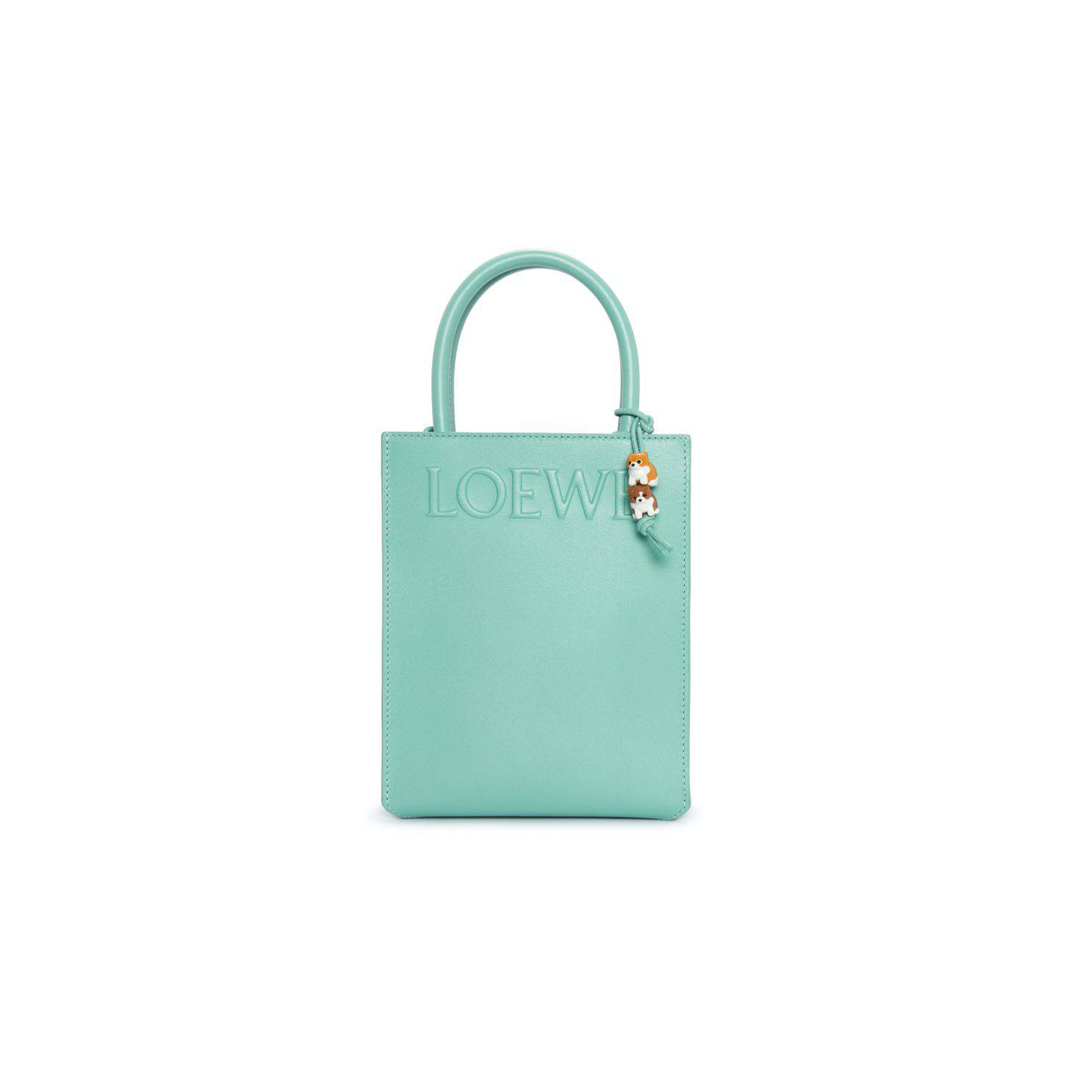 L0ew* standard a5 tote in shiny calfskin a563s30x08-4831 (21*17*6cm)